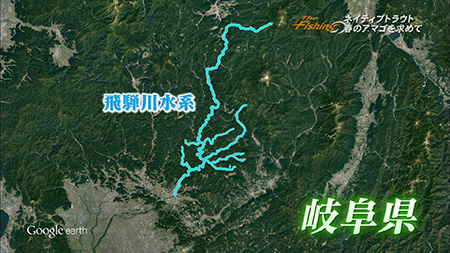 釣り場所の地図