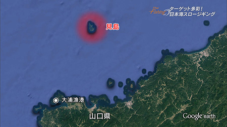 釣り場所の地図