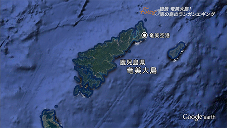 釣り場所の地図