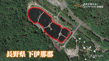 釣り場所の地図