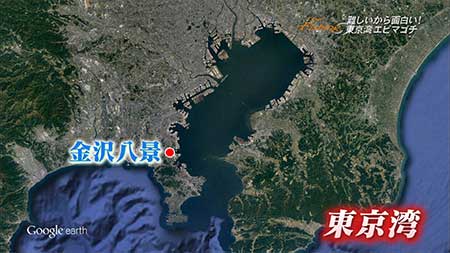 釣り場所の地図