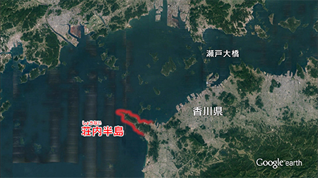 釣り場所の地図