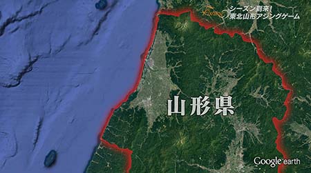 釣り場所の地図