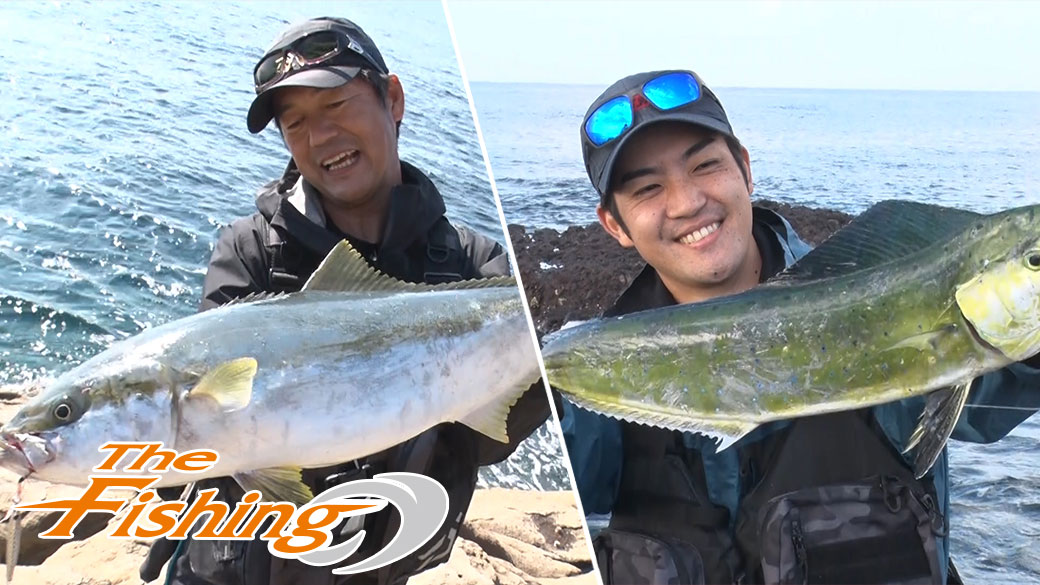 秋の人気ターゲットをライトショアジギングで狙う