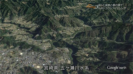 釣り場所の地図