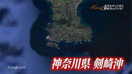 釣り場所の地図