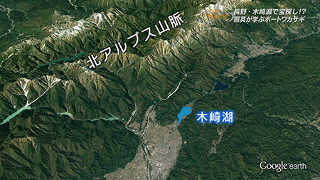 釣り場所の地図