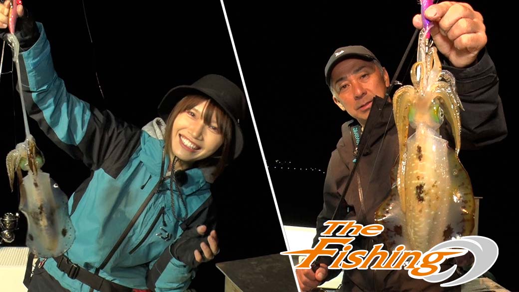人気急上昇中！日本海ナイトボートエギング