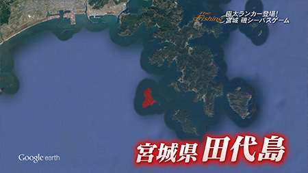 釣り場所の地図