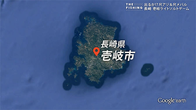 釣り場所の地図