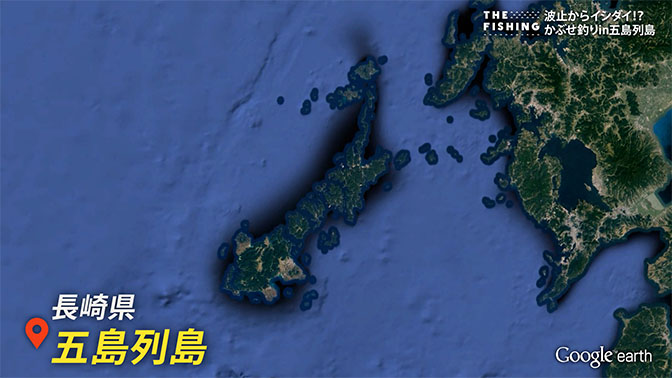 釣り場所の地図