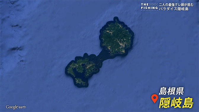 釣り場所の地図