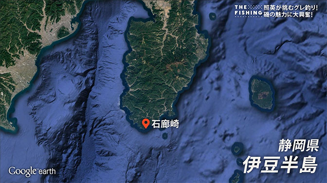 釣り場所の地図