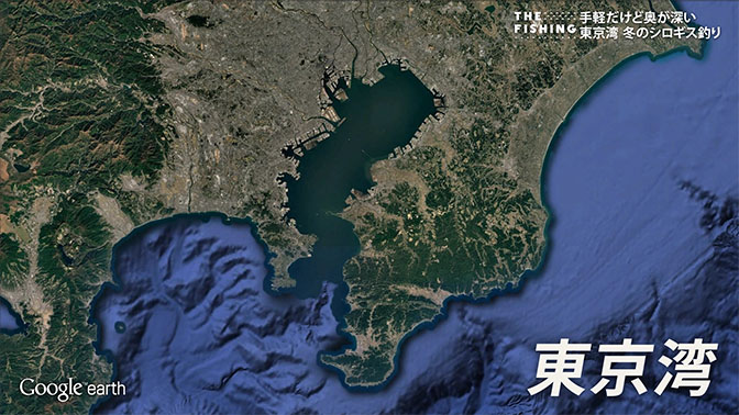 釣り場所の地図