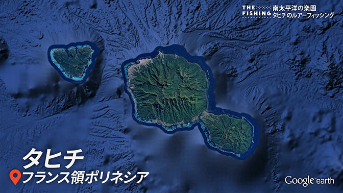 釣り場所の地図