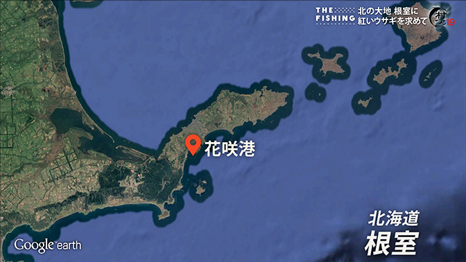 釣り場所の地図