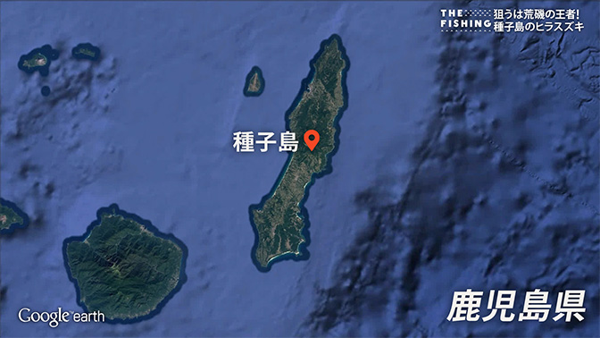 釣り場所の地図