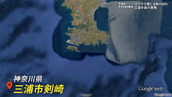 釣り場所の地図